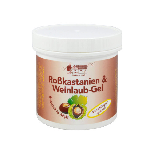Rosskastanien Weinlaub Gel