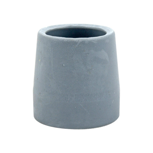Krückenkapsel für Gehgestell 28 mm grau