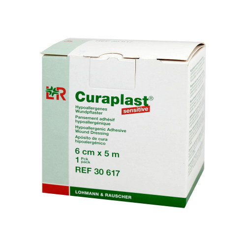 CURAPLAST Wundschnellverb.sensitiv 6 cmx5 m