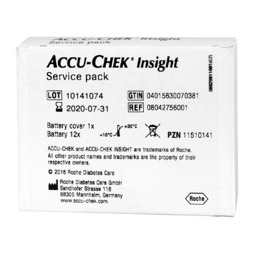 ACCU-CHEK Insight Service Pack Batteriefachabdeckung