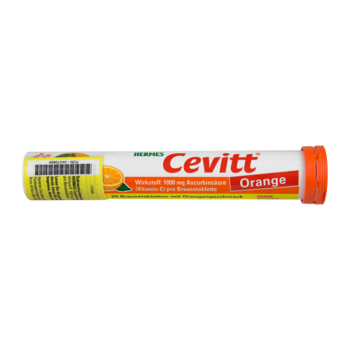 Hermes Cevitt Orange Brausetabletten mit Orangengeschmack