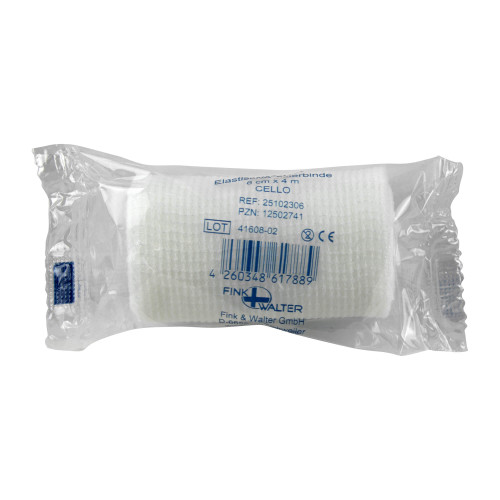 Elastische Fixierbinden cellophaniert 6 cm x 4 m