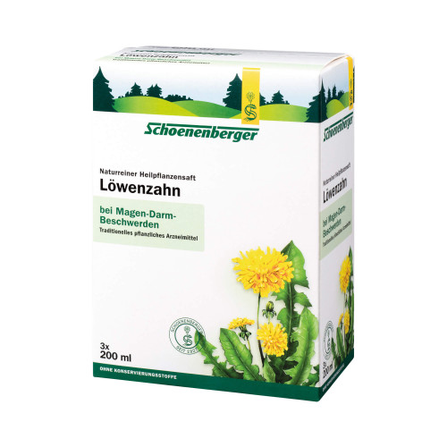 Löwenzahn Saft Schoenenberger Heilpflanzen Säfte