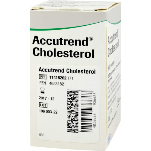Accutrend Cholesterol Teststreifen
