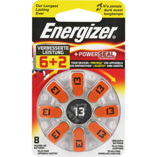 Energizer Hörgerätbatterien 13