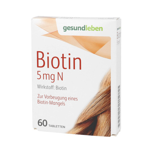 Gesund Leben Biotin 5 mg N Tabletten