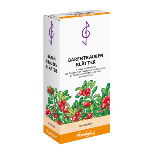 Baerentraubenblaetter Tee