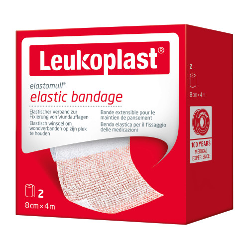 Leukoplast Elastomull Fixierbinde elastisch 8 cmx4 m