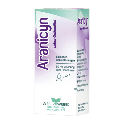 Aranicyn Leber Gallemittel Tropfen Zum Einnehmen