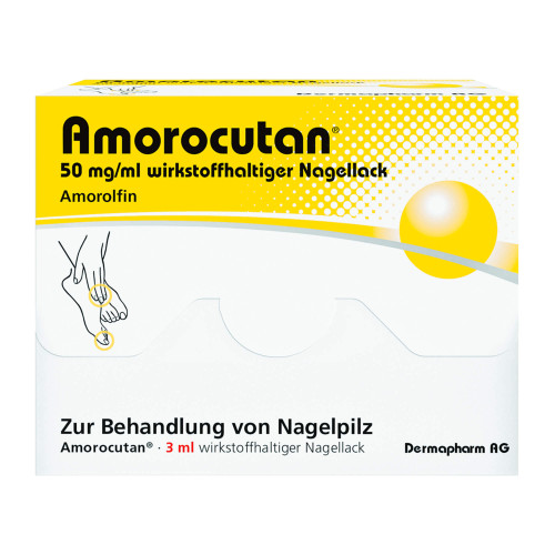 Amorocutan 50 mg/ml wirkstoffhaltiger Nagellack