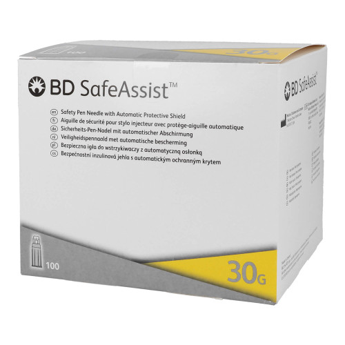 BD SafeAssist Sicherheits-Pen-Nadeln 30G 5 mm