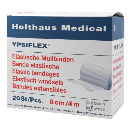 Mullbinden Elastisch 8 cm x 4 m