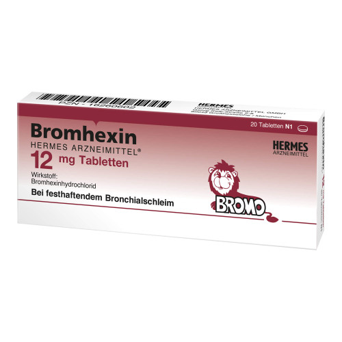Bromhexin Hermes Arzneimittel 12 mg Tabletten