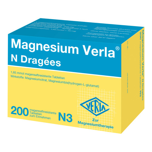 Magnesium Verla N Dragees