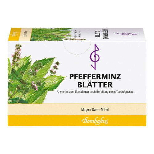 Pfefferminzblätter Tee