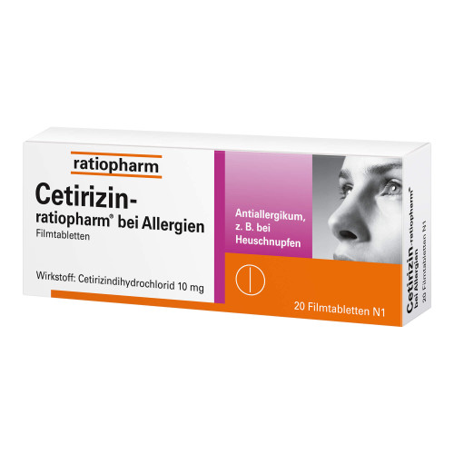 Cetirizin ratiopharm bei Allergien