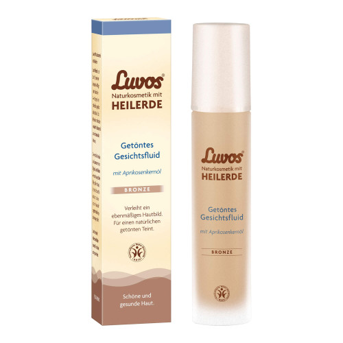 Luvos Naturkosmetik Getöntes Gesichtsfluid Bronze