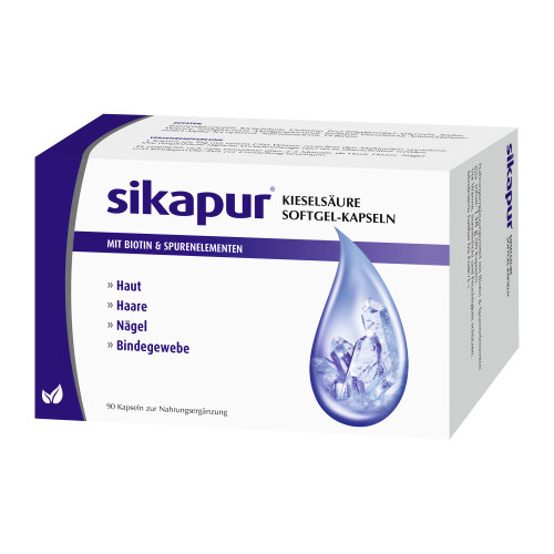 Sikapur Kieselsäure Softgel-Kapseln