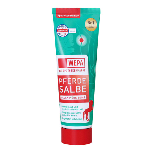 Pferdesalbe gegen müde Beine