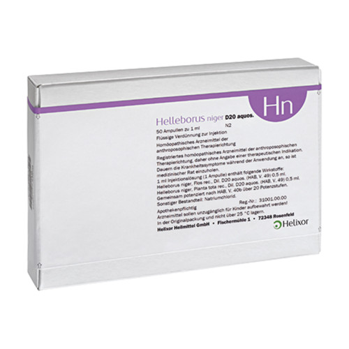 Helleborus niger D20 aquos