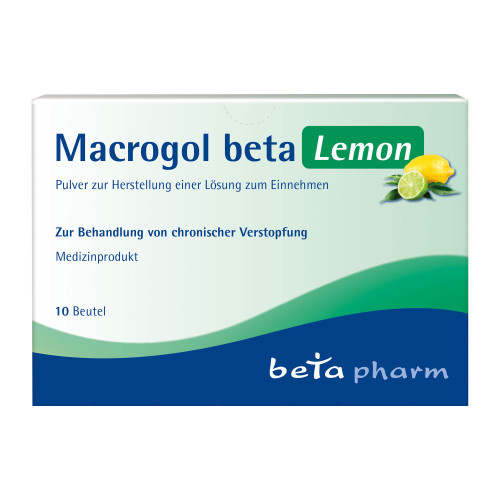 Macrogol beta Lemon Pulver zur Herstellung einer Lösung