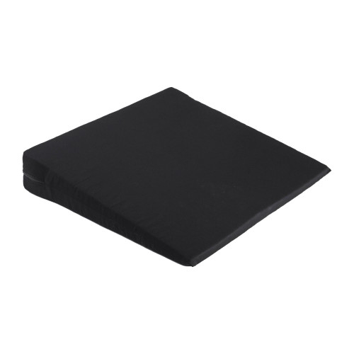 Keilkissen mit Bezug schwarz