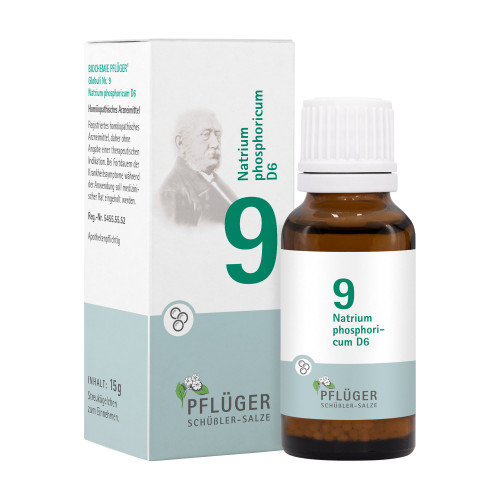 Biochemie Pflüger Globuli Nr. 9 Natrium phosphoricum D6