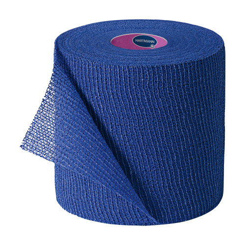 Peha-haft Color Fixierbinde latexfrei 8 cm x 21 m blau