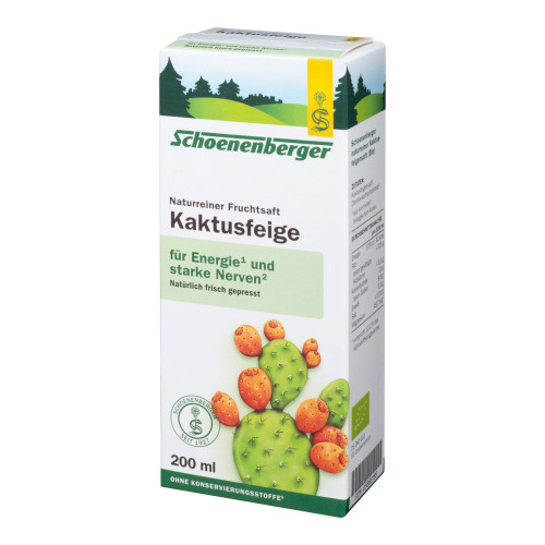 Schoenenberger naturreiner Fruchtsaft Kaktusfeige
