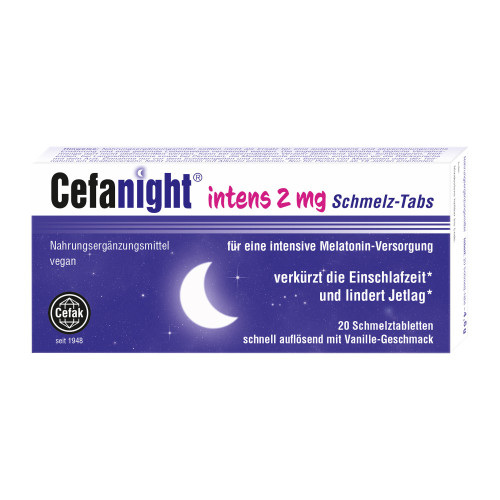 Cefanight intens 2 mg Schmelz-Tabs