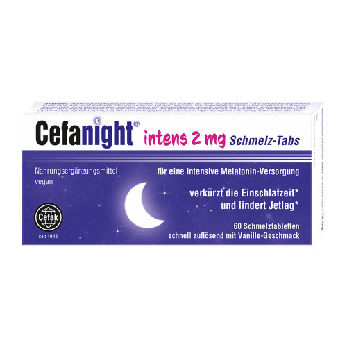 Cefanight intens 2 mg Schmelz-Tabs
