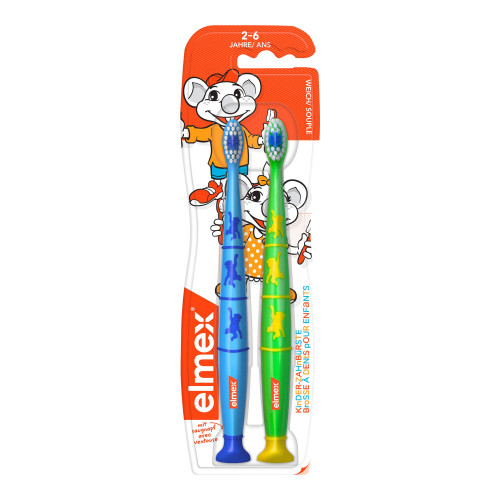 Elmex Kinder-Zahnbürste Duo