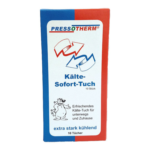 Pressotherm Kälte Sofort-Tuch