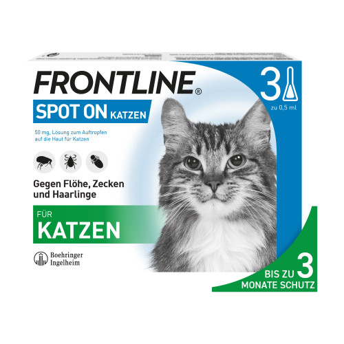 Frontline Spot on K Lösung für Katzen