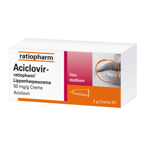 Aciclovir-ratiopharm Lippenherpescreme