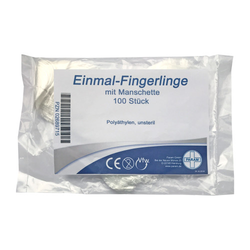 PARAM Einmal-Fingerlinge Plastik