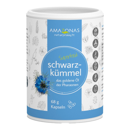 Amazonas Schwarzkümmelöl Kapseln