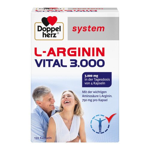 Doppelherz system L-Arginin Vital 3.000 Kapseln