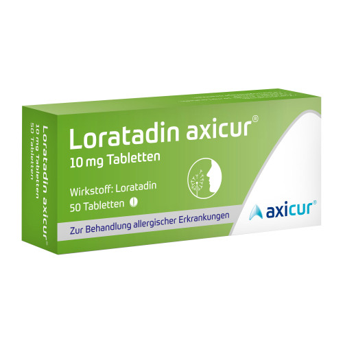 Loratadin axicur 10 mg Tabletten