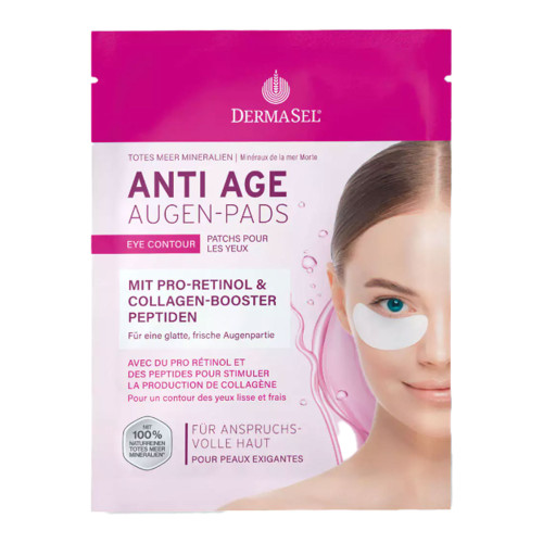DermaSel Totes Meer Mineralien Anti-Age Augen-Pads