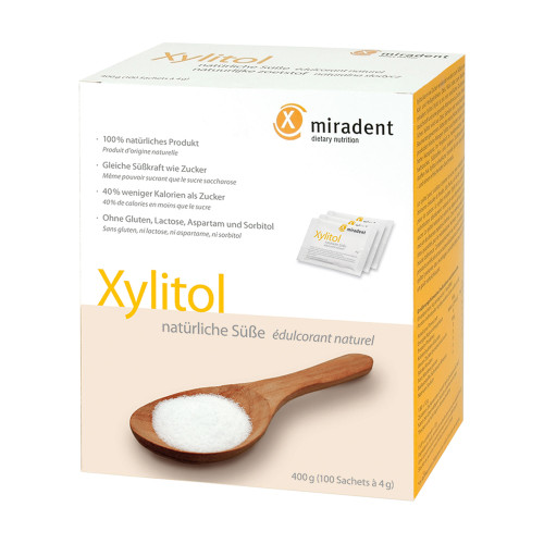Miradent Xylitol Zuckerersatz Pulver