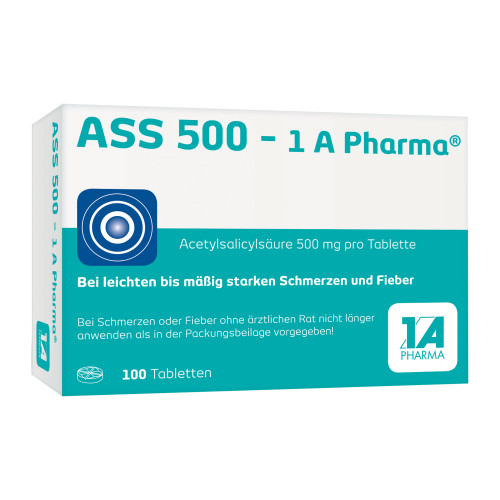 ASS 500 - 1 A Pharma Tabletten
