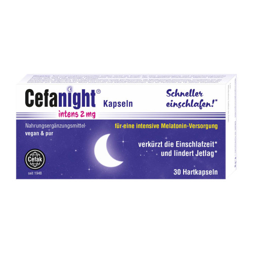 Cefanight intens 2 mg Hartkapseln