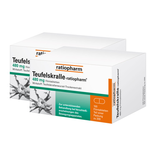 Teufelskralle ratiopharm - bei Gelenkschmerzen