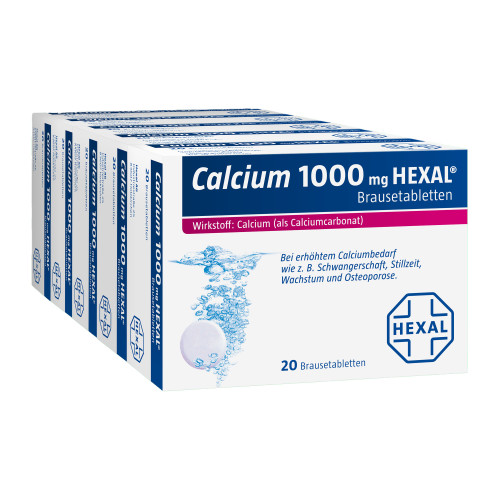 Calcium 1000 HEXAL Brausetabletten