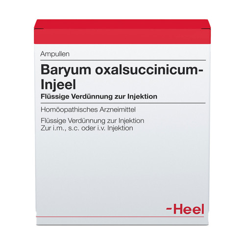 Baryum oxalsuccinicum-Injeel, Verdünnung zur Injektion