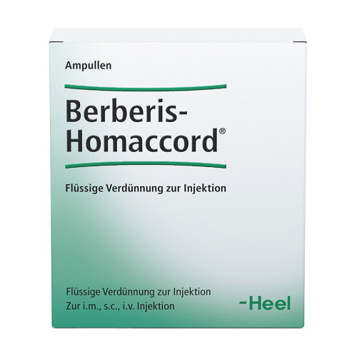 Berberis Homaccord, Verdünnung zur Injektion
