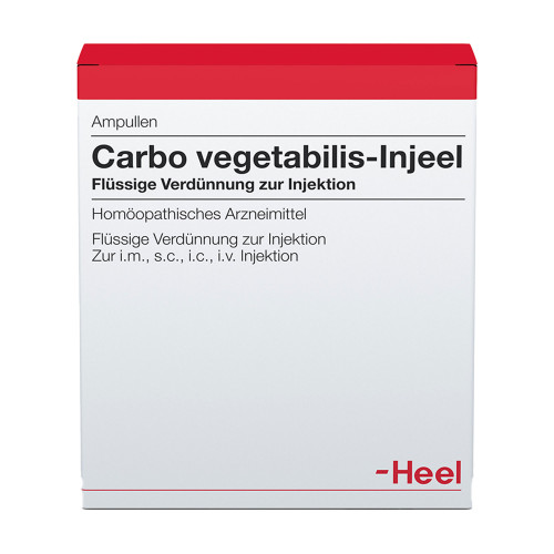 Carbo vegetabilis-Injeel, Verdünnung zur Injektion
