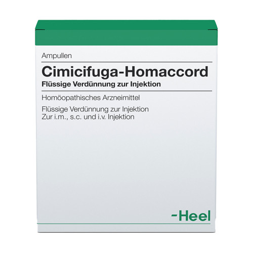 Cimicifuga-Homaccord, Verdünnung zur Injektion