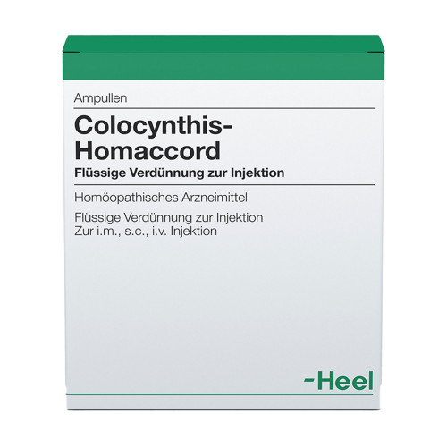 Colocynthis-Homaccord, Verdünnung zur Injektion